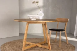 Venture Home Spisebord & Kjøkkenbord-Yakidon Matbord 120 cm Brun