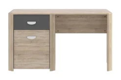 Yazmene Skrivebord 130 cm med Oppbevaringsskuff + Skap