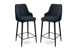 Barmøbler|Barstoler-Ydra Bargruppe 45 cm Antracit,Svart