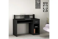Yemisen Skrivebord 120 cm med Oppbevaringsskuff + Hyller