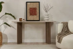 Sideboard & Skjenker-Yeno Skjenk 150x75x35 cm Travertin, Venezia valnøtt