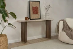 Sideboard & Skjenker-Yeno Skjenk 150x75x35 cm Travertin, Venezia valnøtt
