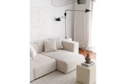 Hjørnesofa-Yolo Hjørnesofa 2-seter Hvit