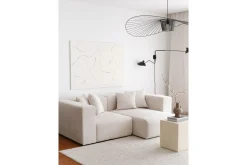Hjørnesofa-Yolo Hjørnesofa 2-seter Hvit