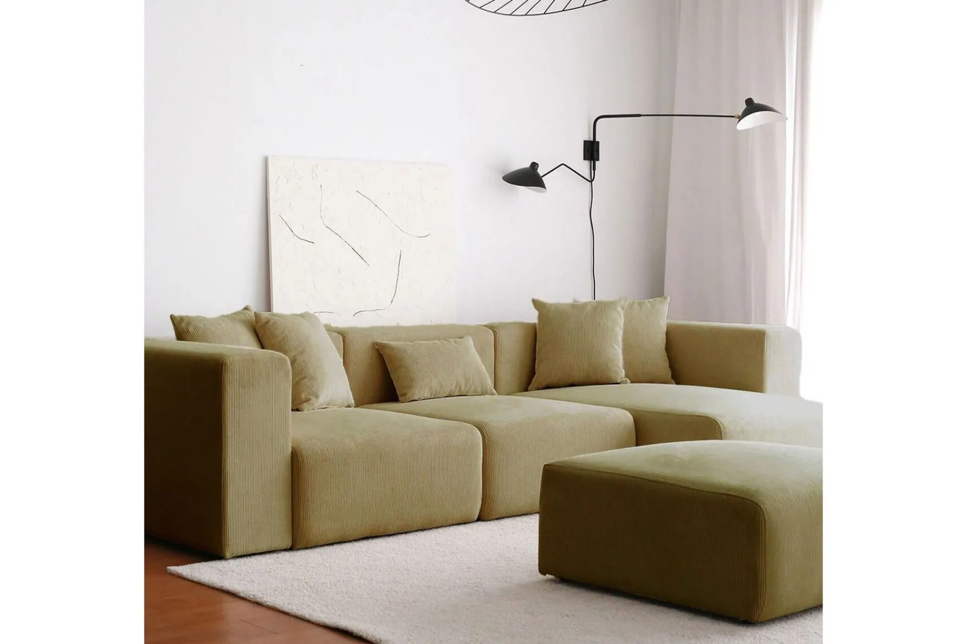 Yolo Sofa med Divan 6-sits