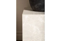 Venture Home York High Travertin Sidebord 40x40x45 cm