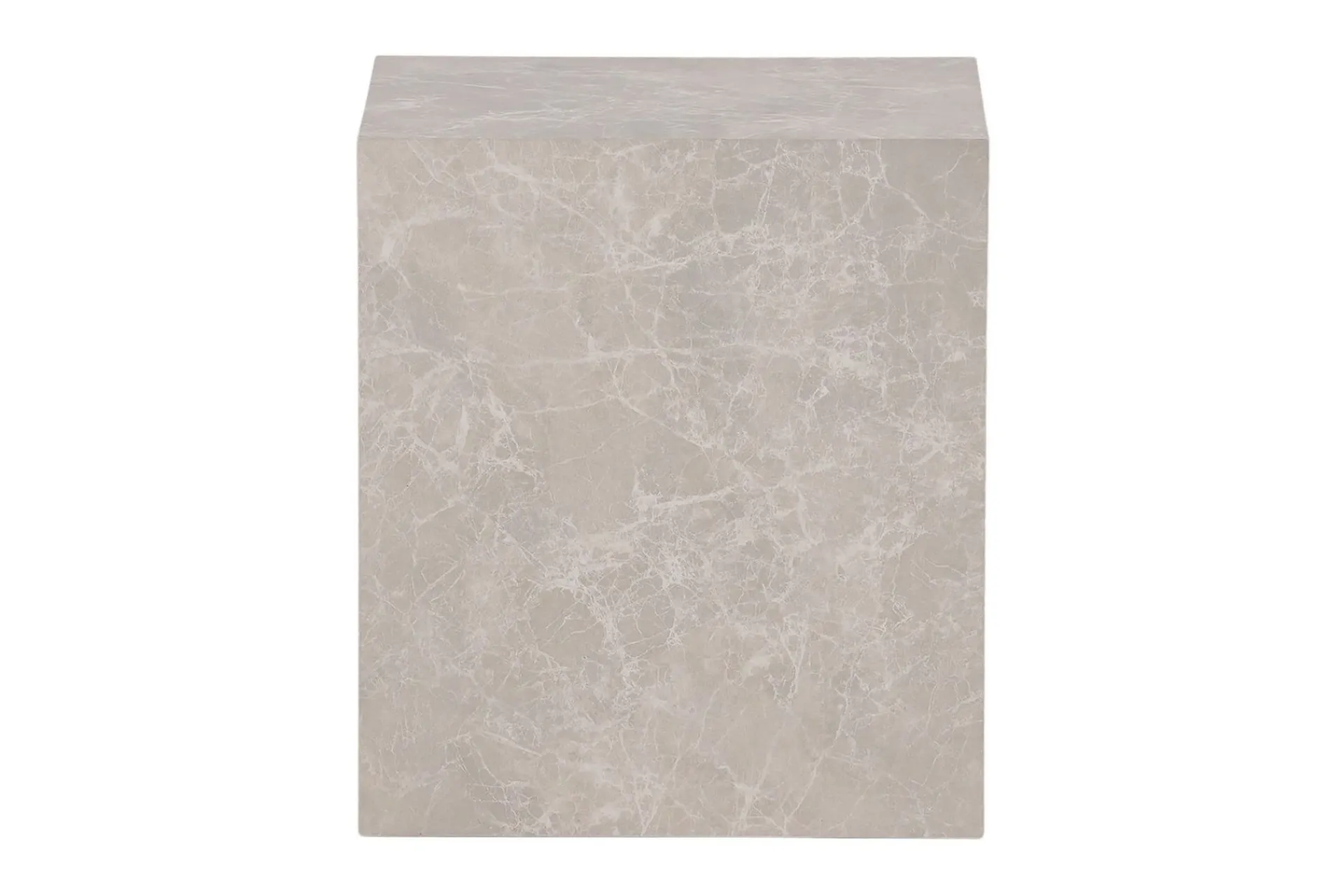 Venture Home York High Travertin Sidebord 40x40x45 cm
