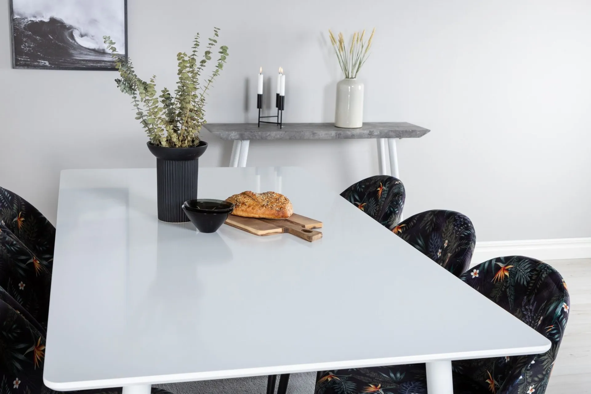 Venture Home Ypas Spisegruppe 180 cm inkl. 6 Sedavi Stoler
