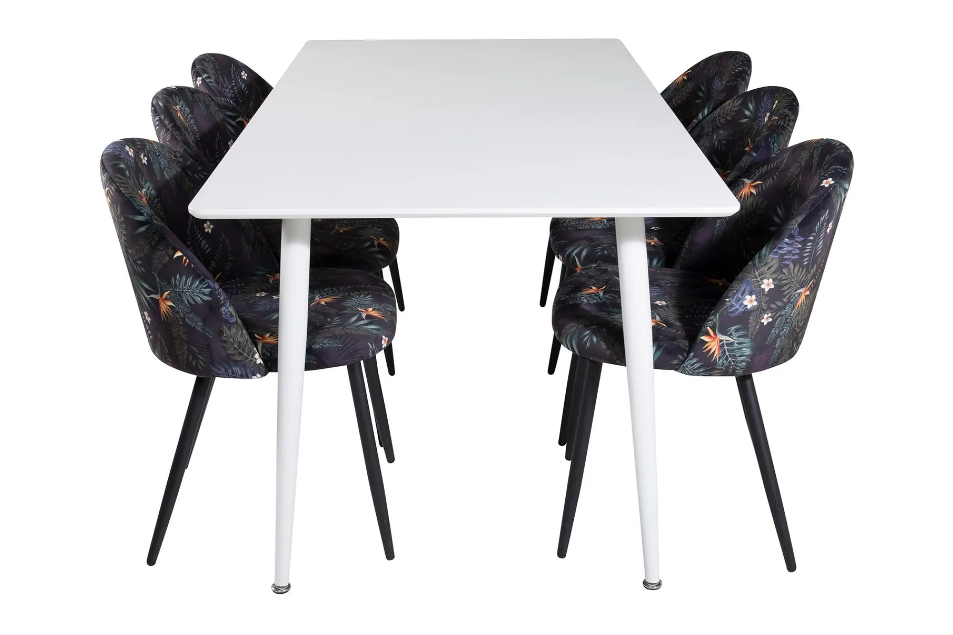 Venture Home Ypas Spisegruppe 180 cm inkl. 6 Sedavi Stoler