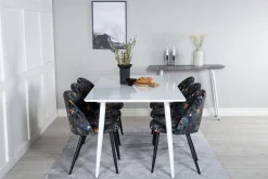 Venture Home Ypas Spisegruppe 180 cm inkl. 6 Sedavi Stoler