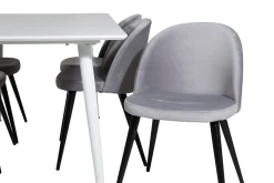 Venture Home Ypas Spisegruppe 180 cm inkl. 6 Valeri Stoler