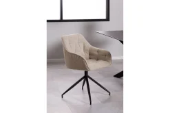 Karmstoler|Spisestoler & Kjøkkenstoler-Zabinka Karmstol Beige