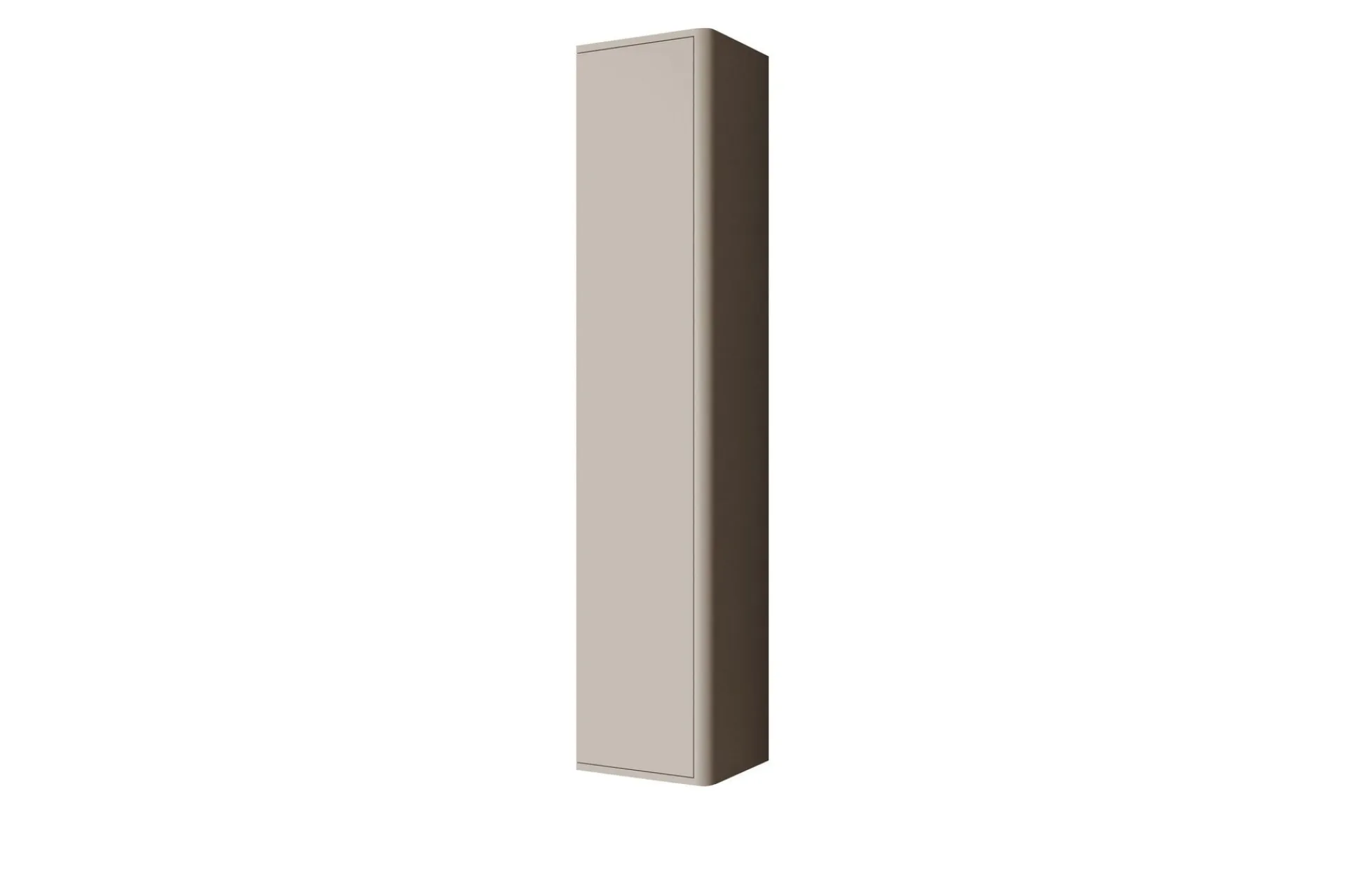 Vitrineskap|Skap-Zalricus Vitrinskåp 36x164 cm Beige