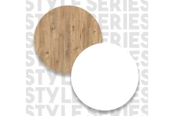 Barmøbler-Zambasa Barbord 120 cm Natur,Hvit