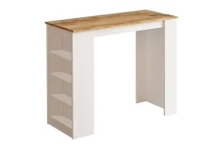 Barmøbler-Zambasa Barbord 120 cm Natur,Hvit