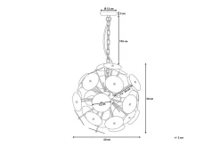 Zambezi Taklampe 50 cm
