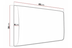 Gulv, Vegg & Tak|Malefarge-Zaratuz Veggpanel 30x50 cm Mörkbrun