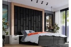 Gulv, Vegg & Tak|Malefarge-Zaratuz Väggpanel 20x80 cm Black Svart