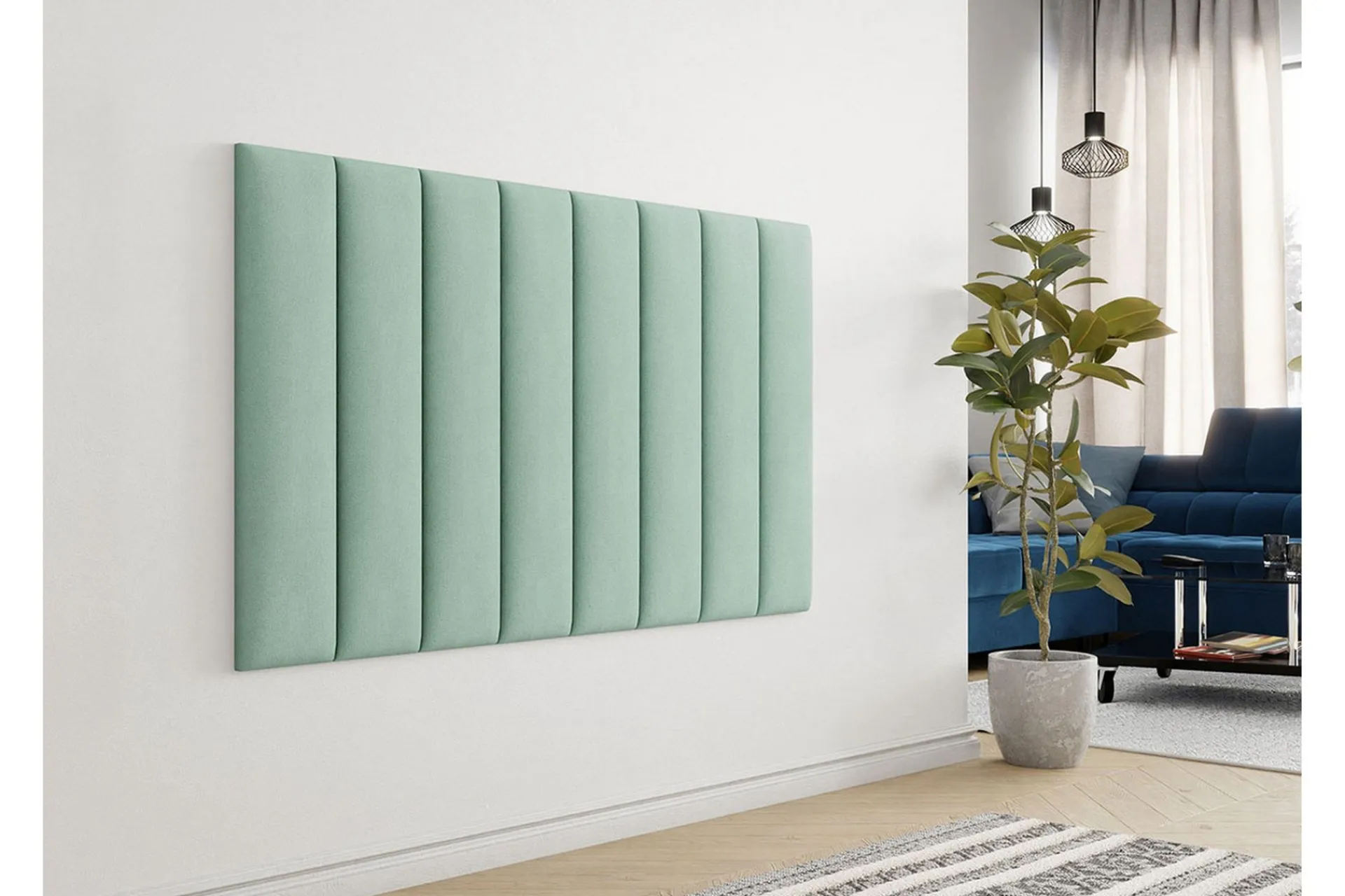 Gulv, Vegg & Tak|Malefarge-Zaratuz Väggpanel 20x80 cm Light green Lysegrønn
