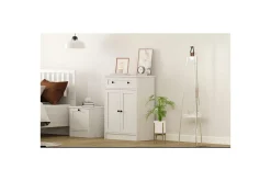 Kommode|Entrekommode-Zavira Kommode 70 cm Matt hvit