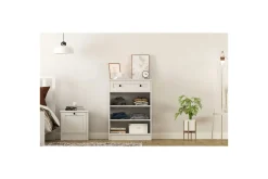 Kommode|Entrekommode-Zavira Kommode 70 cm Matt hvit