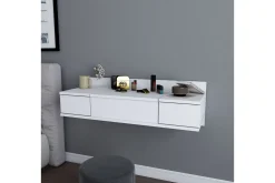 Sminkebord & Toalettbord-Zenn Sminkebord 100 cm Hvit