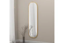 Helkroppsspeil-Zeos Speil 40 cm Rektangulær Tre/Natur