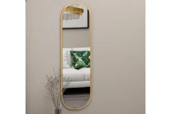 Helkroppsspeil-Zeos Speil 40 cm Rektangulær Tre/Natur