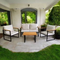 Zevric 4-seters Sofagruppe Utendørs