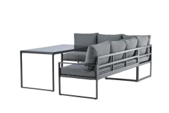 Venture Home Veranda & Terrasse|Loungesett-Zingaro Sofagruppe Utendørs 4-seter Svart,Grey
