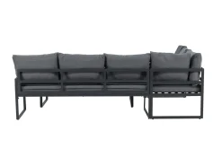 Venture Home Veranda & Terrasse|Loungesett-Zingaro Sofagruppe Utendørs 4-seter Svart,Grey