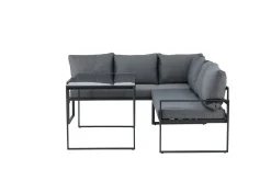 Venture Home Veranda & Terrasse|Loungesett-Zingaro Sofagruppe Utendørs 4-seter Svart,Grey