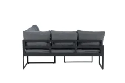Venture Home Veranda & Terrasse|Loungesett-Zingaro Sofagruppe Utendørs 4-seter Svart,Grey